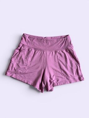 Athleta Purple Comfort Lounge Shorts